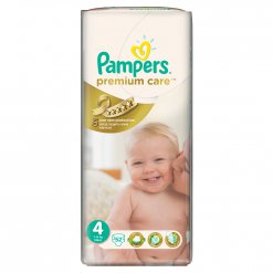 Pampers Premium Care 4 Maxi (7-14kg) 52ks