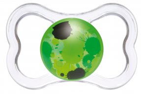 MAM Air uklidňující dudlík 6+m zelený silikonový