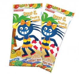 Cereální tyčinka Street XL Fruity Snack - exotic v čokoládové polevě