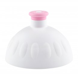 Zdravá lahev Víčko bílé zátka růžová