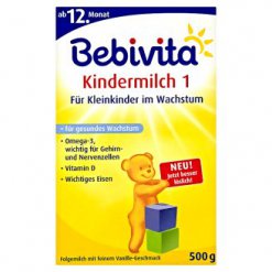 Bebivita Junior 1+ pokračovací mléčná kojenecká výživa 2 x 250 g