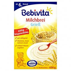 Bebivita Mléčná kaše krupicová 2 x 300 g