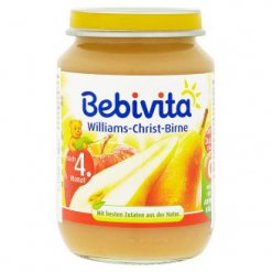Bebivita Williams Christ hrušky ovocný příkrm 190 g