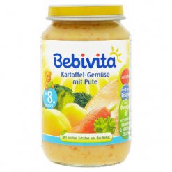 Bebivita Brambory - zelenina s krůtím masem 220 g