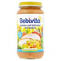 Bebivita Zelenina a kuřecí maso s nudlemi 250 g