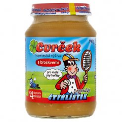 Cvrček Kojenecká výživa s broskvemi - 190 g