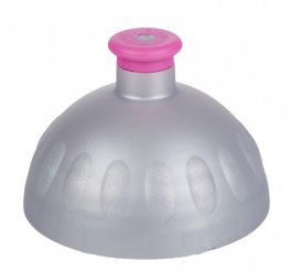 Zdravá lahev Víčko stříbrné zátka fialová