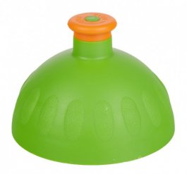 Zdravá lahev Víčko zelené zátka oranžová