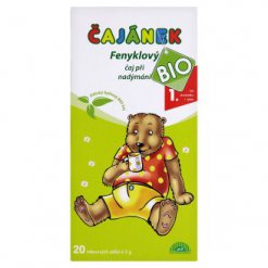 Čajánek Fenyklový dětský bylinný BIO čaj 20 x 2 g