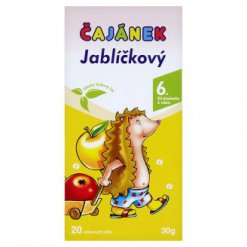 Čajánek Jablíčkový dětský bylinný čaj 20 x 1,5 g